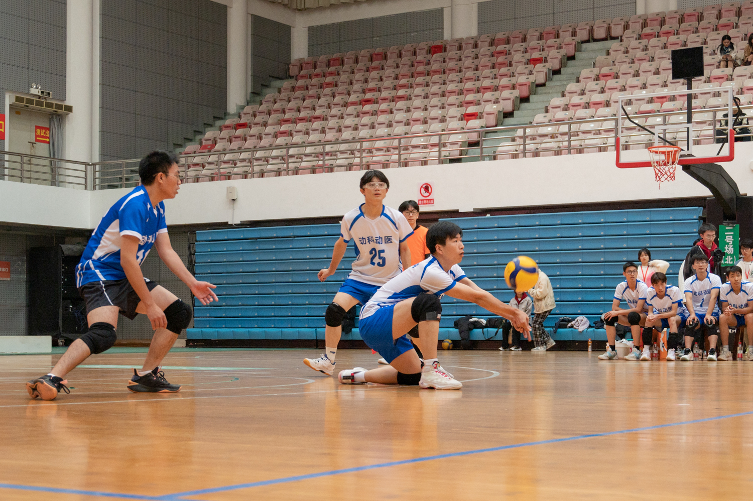 云顶国际4008am、云顶国际4008am3号接球（学通社记者 许可 摄）